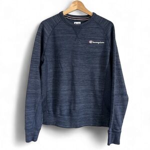 Champion Men's Navy Crewneck Sweater